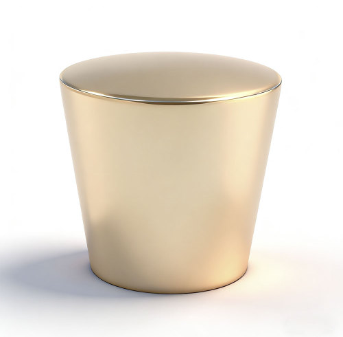 China wholesale copper color zamac cone cap perfume packaging | zamak perfume cap | zinc alloy cap | GP Bottles OEM ODM Manufacturing