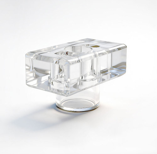 Transparent surlyn perfume cap rectangle for glass bottles customization | GP Bottles