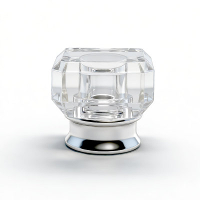 China wholesale transparent plastic perfume caps for glass bottles