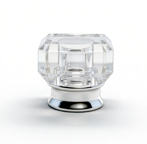 China wholesale transparent plastic perfume caps for glass bottles