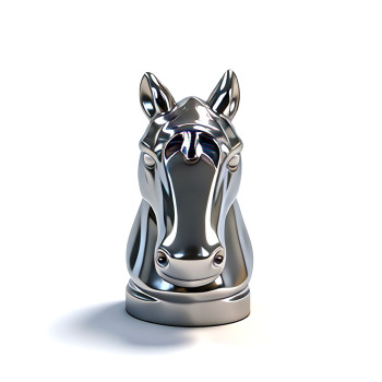 Premium Horse Head Zinc Alloy Perfume Caps | Customizable Luxury Bottle Lids with OEM & ODM Service for Global Brands