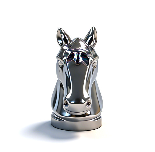 Premium Horse Head Zinc Alloy Perfume Caps | Customizable Luxury Bottle Lids with OEM & ODM Service for Global Brands