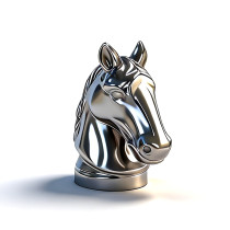 Premium Horse Head Zinc Alloy Perfume Caps | Customizable Luxury Bottle Lids with OEM & ODM Service for Global Brands
