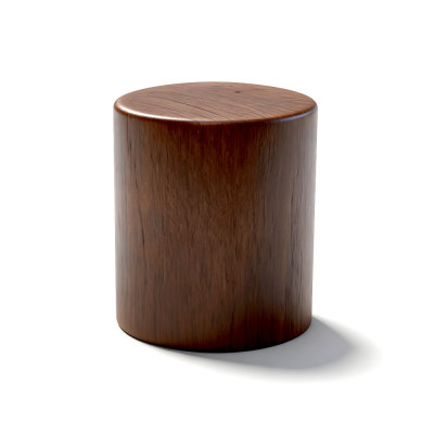 Cylinder-shaped wooden perfume cap for glass bottle wholesale,15mm crimp bottleneck| GP Bottles