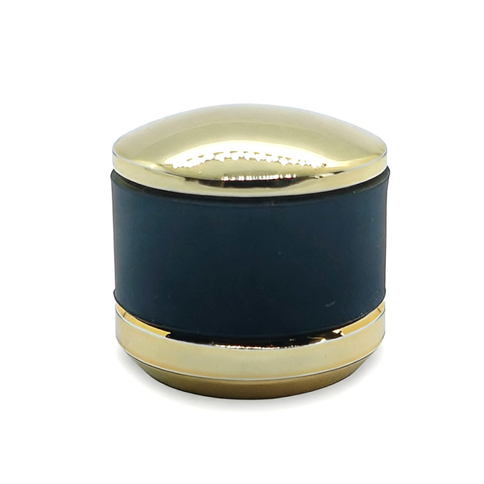 Glass perfume bottle lids zamac cap wholesale | zamak perfume cap | cap with rubber band | GP Bottles OEM ODM Manufacturing