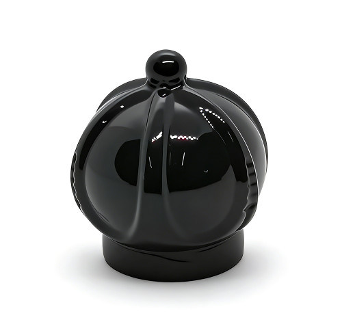 Shinny black zinc alloy perfume cap wholesale | Perfume bottle caps suppliers China manufacturer | GP Bottles