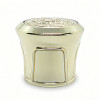 Golden bottle caps for luxury perfume packaging wholesale | zamac perfume cap | FEA 15 pump sprayer suitable |  GP Bottles OEM ODM Manufacturing
