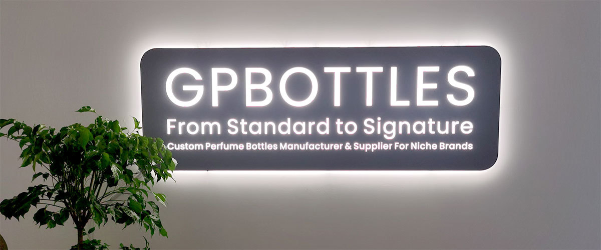 GPBottles custom perfume bottle manufacturing for niche brands