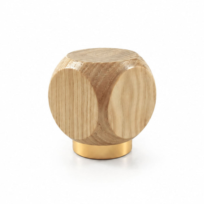 White Oak Wooden Perfume Cap FEA15 Customized For Niche Brand