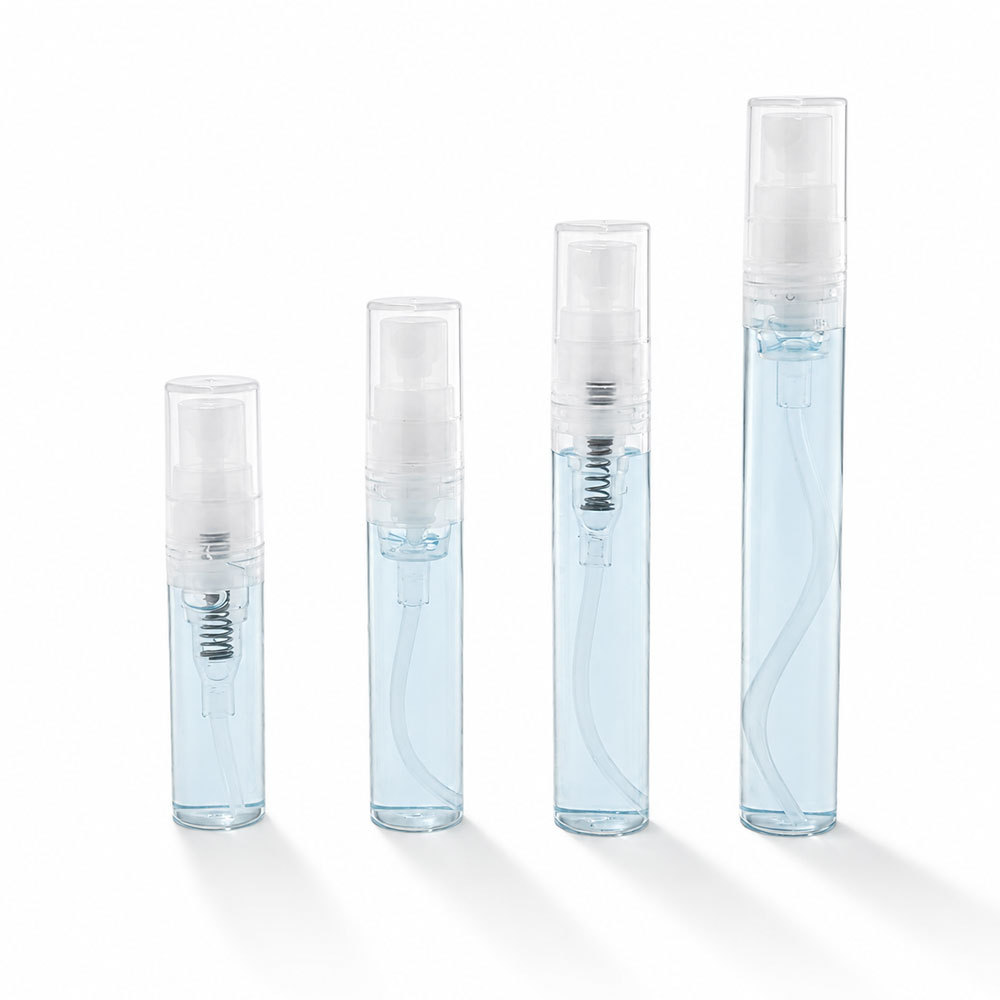 2ml glass perfume sample vials with plastic drop rod