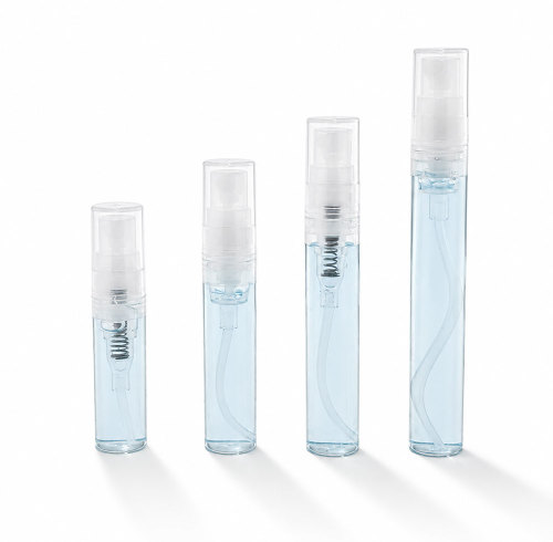 100% Metal-Free Plastic Fine Mist Sprayer Sample Bottles