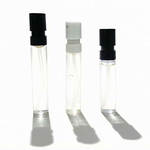 Premium Glass Perfume Sample Vials with Luxury French Pump