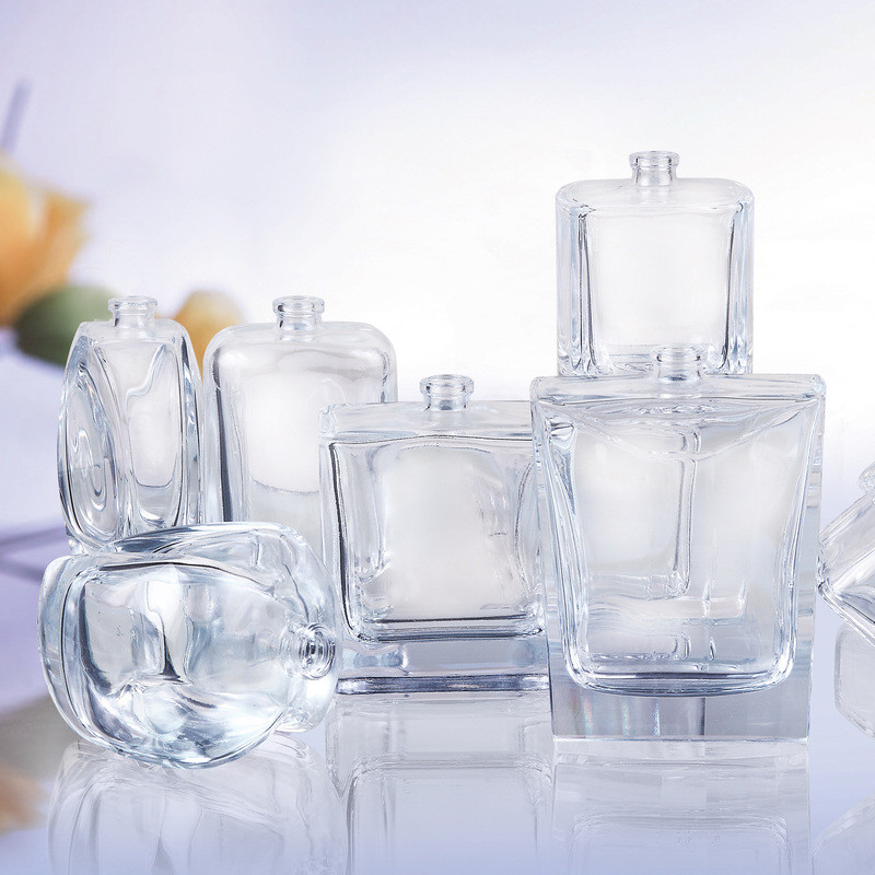 Different perfume bottle shapes and styles
