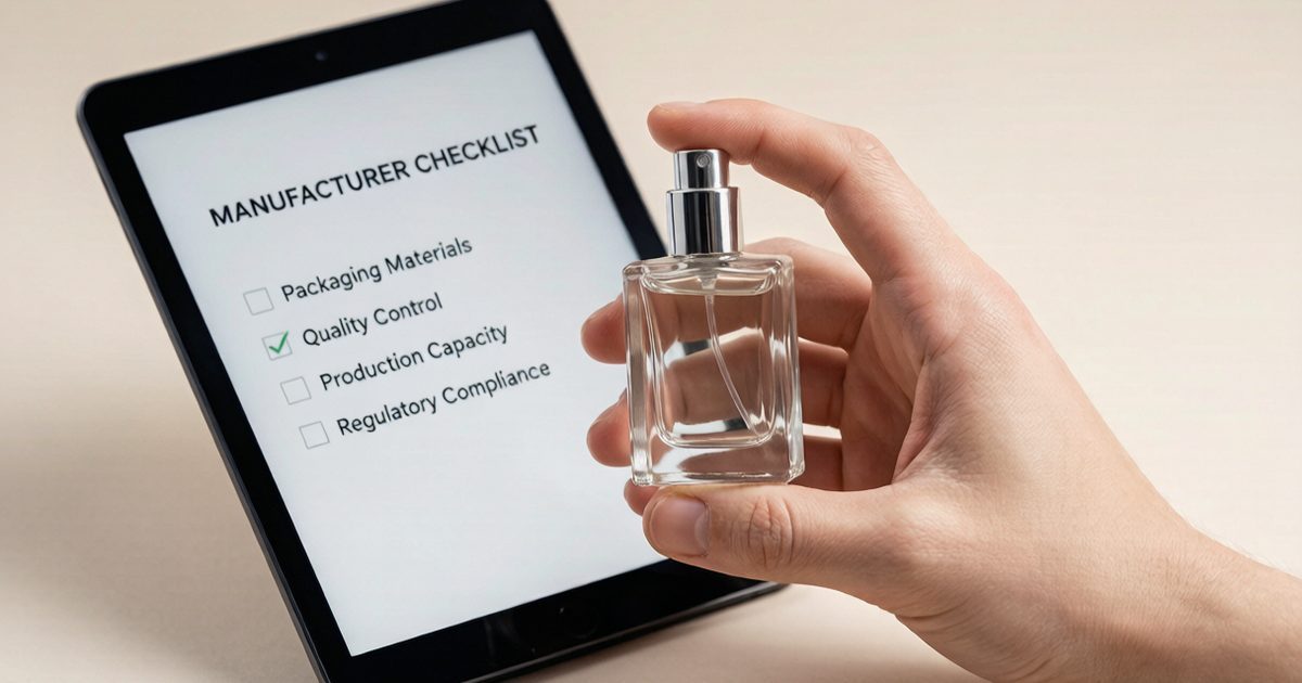 How to Choose a Custom Perfume Bottle Manufacturer for a Niche Fragrance Brand