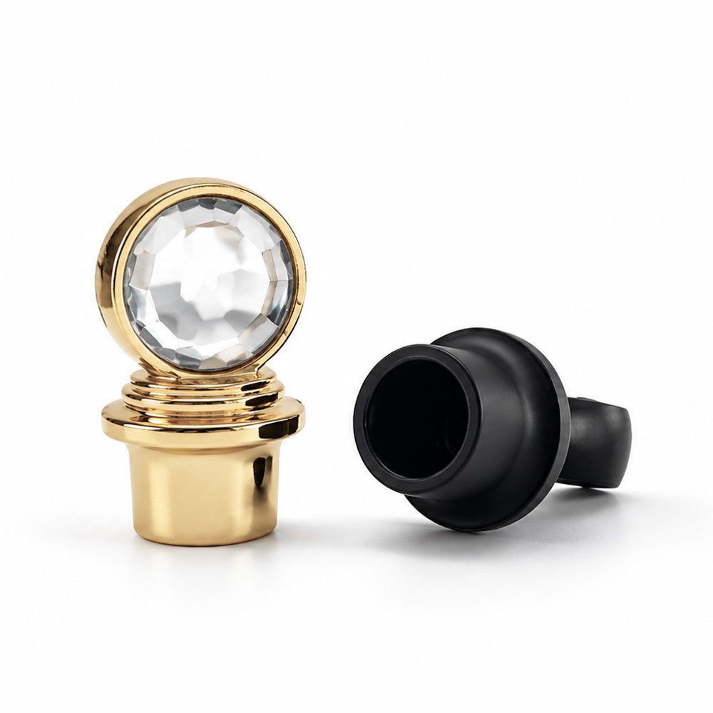 High-Quality Zamac Perfume Caps for Wholesale | Customizable Perfume Bottle Lids with Professional OEM & ODM Support from GP Bottles for Global Brands
