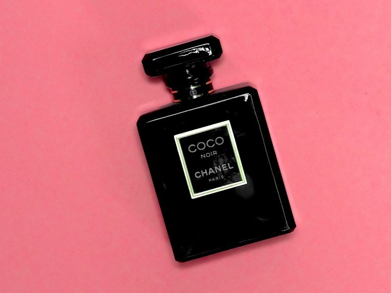 Frosted glass perfume bottle with a soft matte premium finish