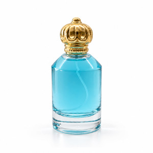 Golden plated zamac perfume cap wholesale | crown shape perfume cap | zinc alloy cap | zamak cap for glass bottle | GP Bottles Manufacturing