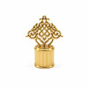 Flower pattern zamac perfume cap wholesale | zamak cap customization | zinc alloy cap supplier | perfume cap manufacturer | GP Botttle Manufacturing