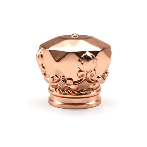 Wholesale Crown Zamac Perfume Caps | Custom Premium Perfume Bottle Lids for Luxury Packaging | Expert OEM & ODM Solutions from GP Bottles for Brand Owners & Wholesalers
