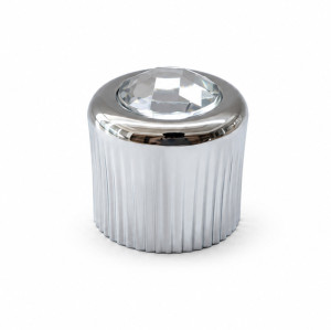 Dimond on top zamac perfume cap wholesale | zamak perfume cap | zinc alloy cap for women's perfume | more colors available | GP Bottles Manufacturing