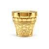 Golden plated zamac perfume cap wholesale | crown shape perfume cap | zinc alloy cap | zamak cap for glass bottle | GP Bottles Manufacturing