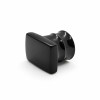 Zamac types of perfume bottle caps wholesale | shinny black color cap | FEA15 bottle neck | anti-alcohol | GP Bottles Manufacturing