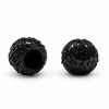 Black Patterned Ball Zinc Alloy Perfume Cap | OEM & ODM Customization for Perfume Packaging Solutions | Wholesale Manufacturing from China