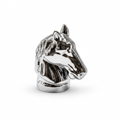 Premium Horse Head Zinc Alloy Perfume Caps | Customizable Luxury Bottle Lids with OEM & ODM Service for Global Brands