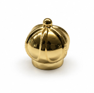 Shinny black zinc alloy perfume cap wholesale | Perfume bottle caps suppliers China manufacturer | GP Bottles