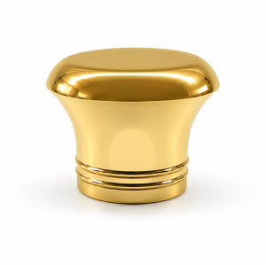 Unusual design solidworks perfume cap for glass bottle wholesale | zinc alloy perfume cap | GP Bottles OEM ODM Manufacturing