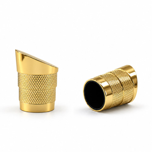 Women perfume with pointed cap golden zamac wholesale | zinc alloy perfume cap | GP Bottles OEM ODM Manufacturing