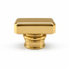 Rectangle zamac art deco perfume bottle caps wholesale | zamak perfume cap | zinc alloy cap | GP Bottles OEM ODM Manufacturing