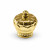 Gold zamac crown bottle caps perfume packaging wholesale | zinc alloy perfume cap | GP Bottles OEM ODM Manufacturing