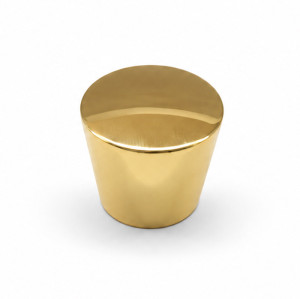 China wholesale copper color zamac cone cap perfume packaging | zamak perfume cap | zinc alloy cap | GP Bottles OEM ODM Manufacturing