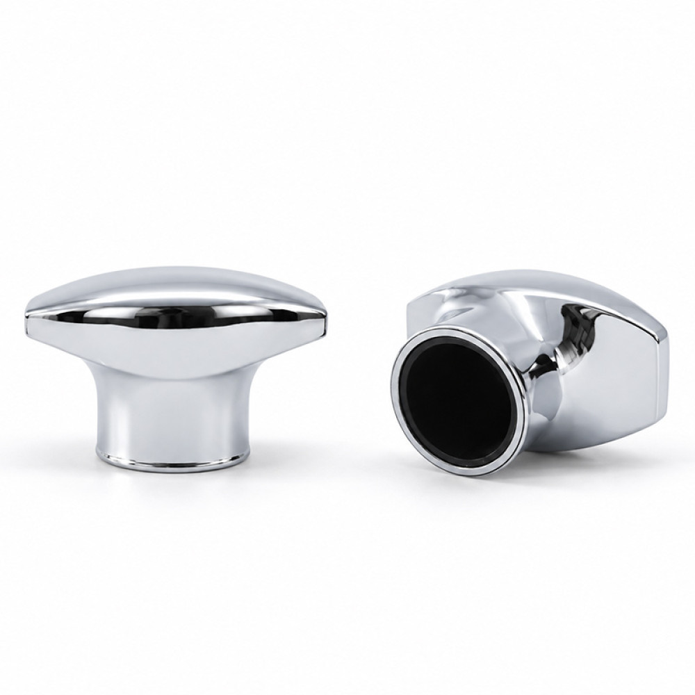 zamac perfume caps wholesale | Chrome eletroplated | shiny surface design for men's perfume | GP Bottles OEM ODM Manufacturing