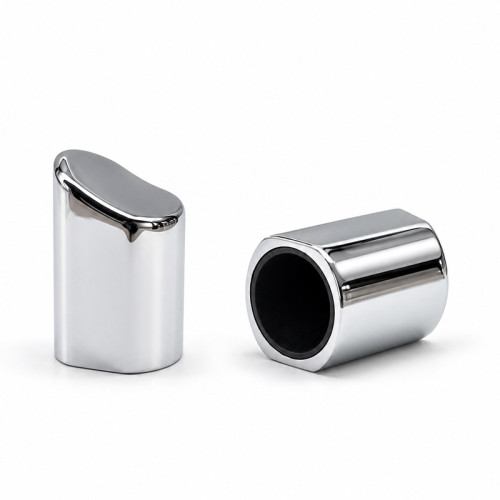 FEA 15mm Zamac perfume cap wholesale | zinc alloy cap | silver plated metal cap | perfume cap for glass bottle | GP Bottles Manufacturing