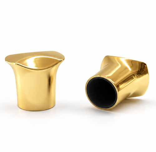 Wholesale Zamac Perfume Caps - High Quality & Gold Plated | FEA 15mm Standard Neck