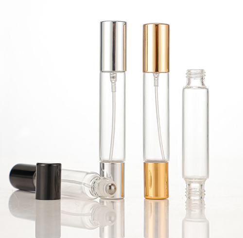 Double-end  Neck Perfume Bottle Ready Stock Wholesale- Roller & Fine Mist Spray