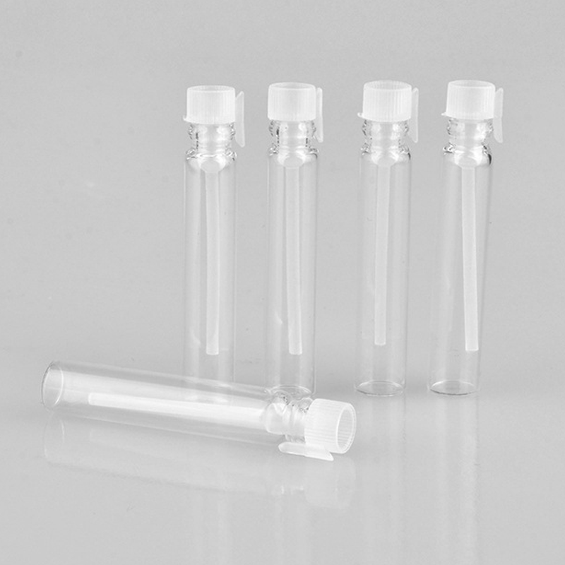2ml glass sample vial front view