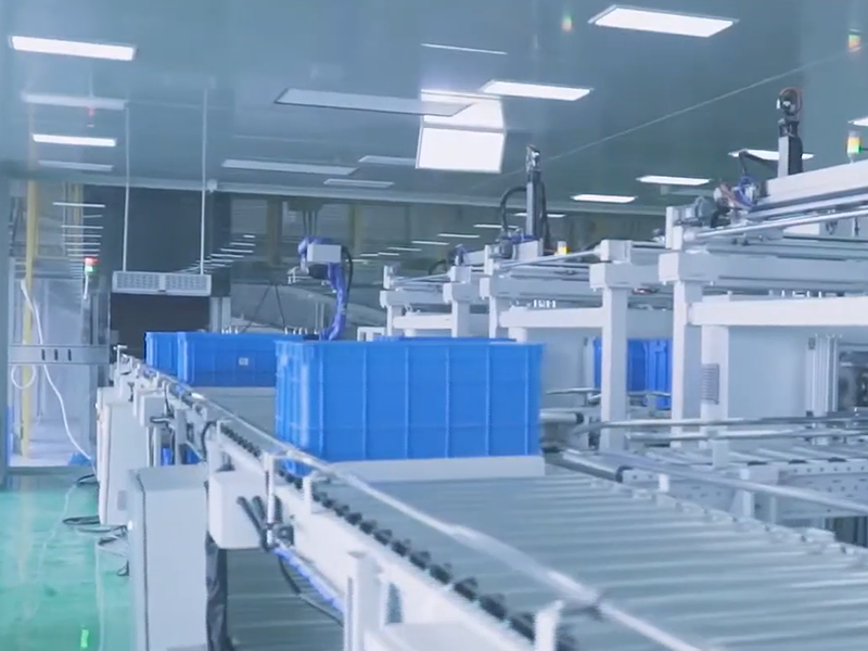 Wholesale perfume cap production and warehouse storage area