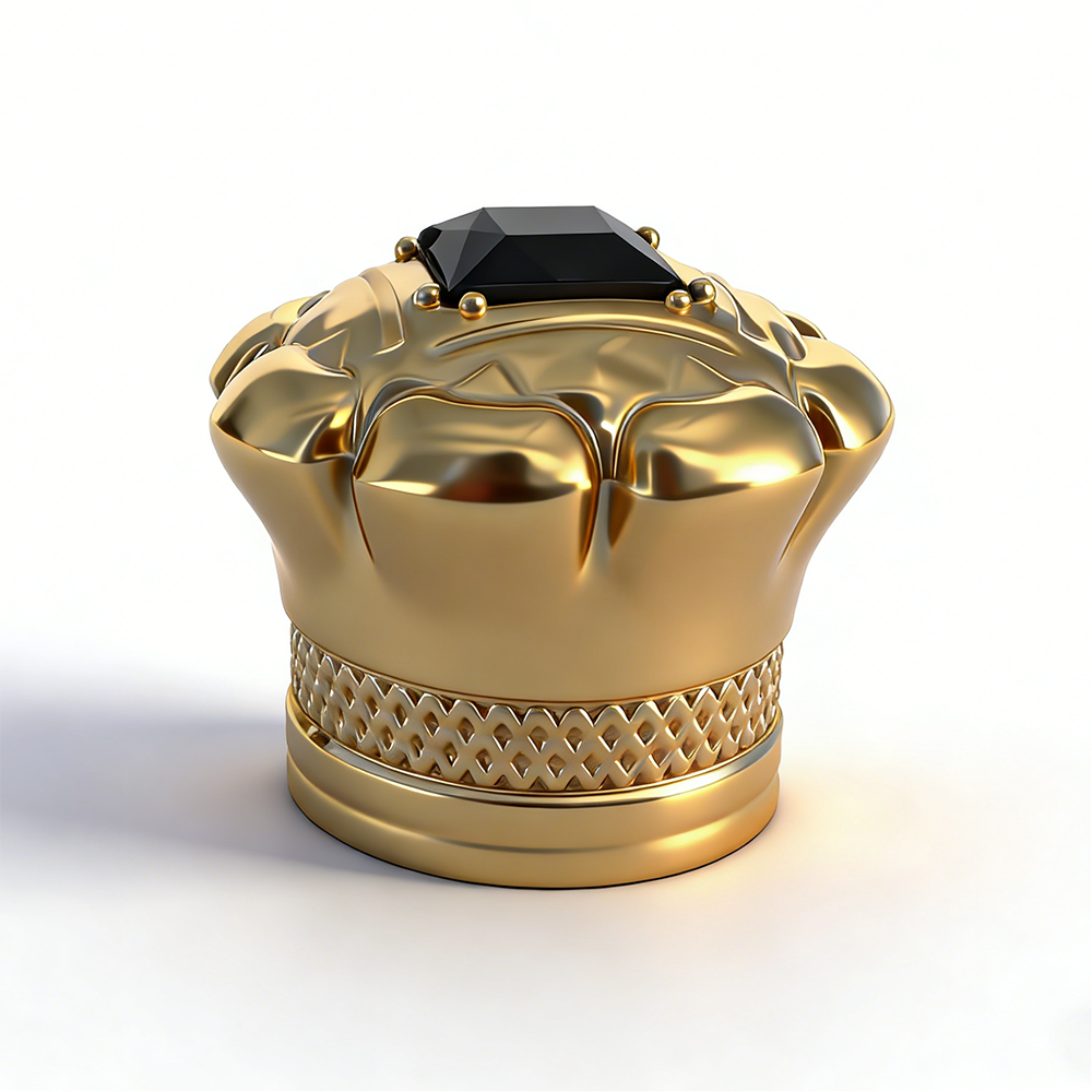 Wholesale Crown Zamac Perfume Caps | Premium Perfume Bottle Lids | Tailored Luxury Packaging | Expert OEM & ODM Services from GP Bottles