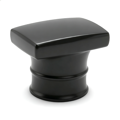 Zamac types of perfume bottle caps wholesale | shinny black color cap | FEA15 bottle neck | anti-alcohol | GP Bottles Manufacturing