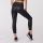 Sexy ladies nylon spandex snakeskin print fitness yoga pants