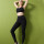 Honeycomb pants seamless knitted yoga pants