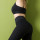 Honeycomb pants seamless knitted yoga pants