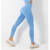 Seamless knitted hip wicking yoga pants