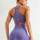 Seamless yoga pants small dotted jacquard cropped pants