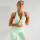 Women's two-piece suit of solid color vest elastic seamless leggings