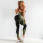 Women's two-piece suit of solid color vest elastic seamless leggings