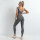 Hip-lifting seamless quick-drying fitness bra set